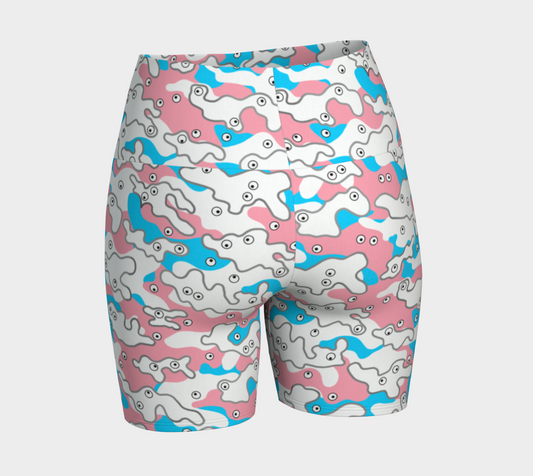 Shorts Googly-Camo Pastel