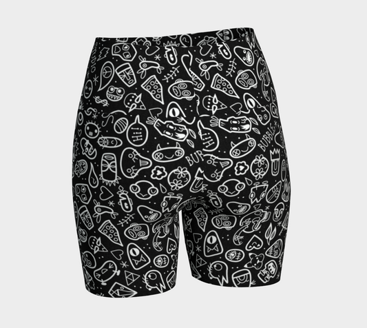 Shorts Faces B/W