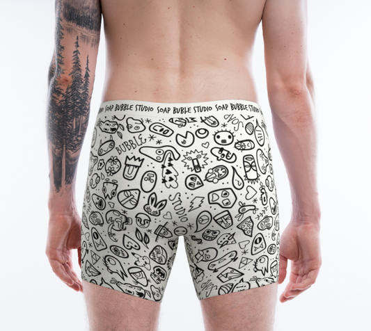 Boxer Brief Faces W/B